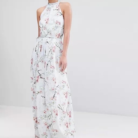 Ted Baker Dresses & Skirts - Ted Baker Elynor Oriental Blossom Maxi Dress Size 1